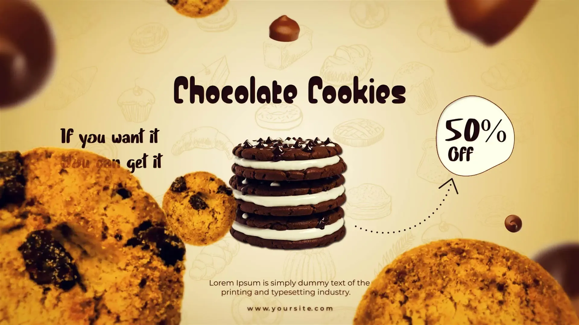 Creative Modern Cookies Slideshow
